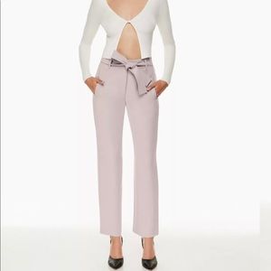 Aritzia Tie Front Pant - Size 6